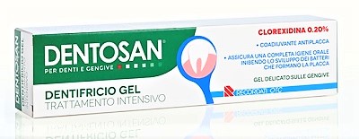 DENTOSAN GEL DENTIFRICIO CLOREXIDINA 0,2% 75 ML - Parafarmacia Mostacciano