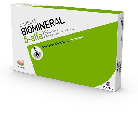 BIOMINERAL 5 ALFA 30 CAPSULE - Parafarmacia Mostacciano