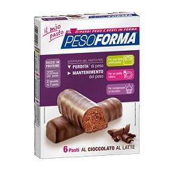 PESOFORMA BARRETTA CIOCCOLATO LATTE 12 X 31 G - Parafarmacia Mostacciano