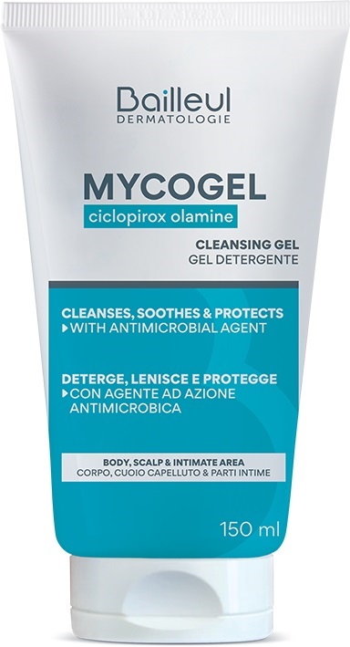 MYCOGEL GEL DETERGENTE SCHIUMOGENO 150 ML - Parafarmacia Mostacciano