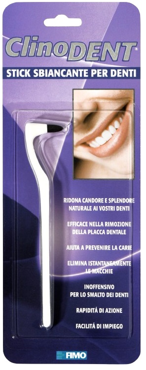 CLINODENT STICK SBIANCANTE DENTI 1 PEZZO - Parafarmacia Mostacciano