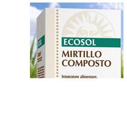 ECOSOL MIRTILLO COMPOSTO 60 COMPRESSE - Parafarmacia Mostacciano