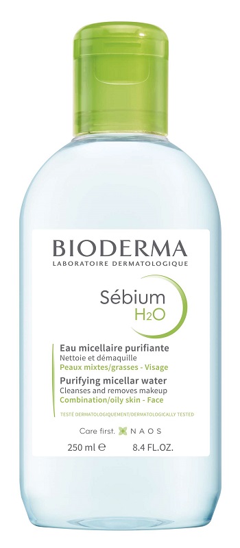 SEBIUM H2O DETERGENTE STRUCCANTE PELLE MISTA 250 ML - Parafarmacia Mostacciano