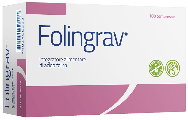 FOLINGRAV 100 COMPRESSE - Parafarmacia Mostacciano