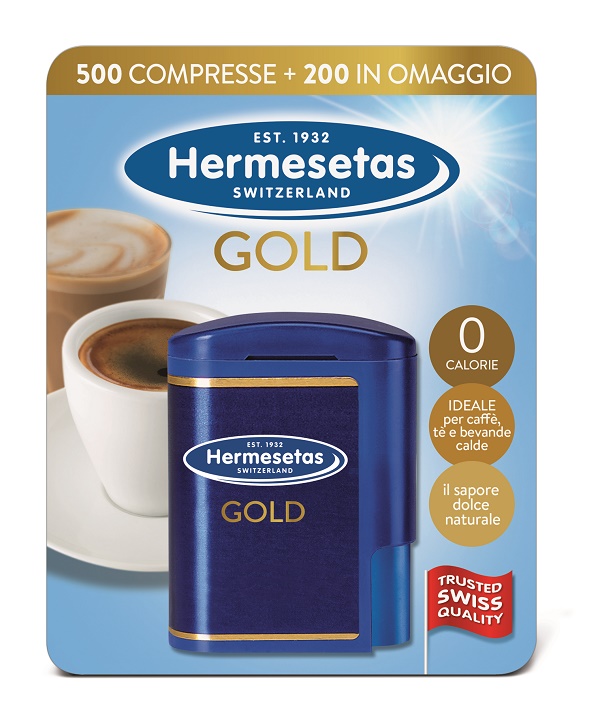HERMESETAS GOLD 500+200 COMPRESSE 35 G - Parafarmacia Mostacciano