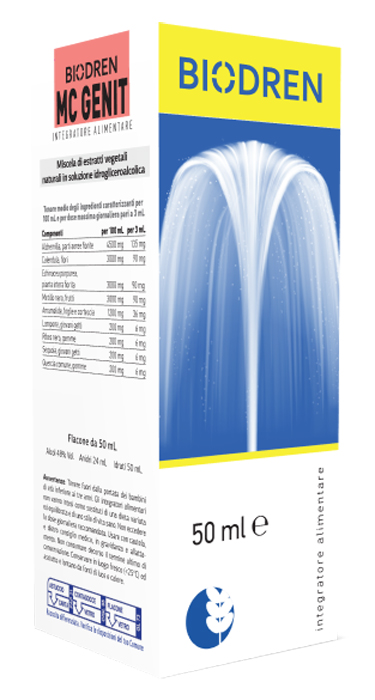 BIODREN MC GENIT 50ML SOL IAL - Parafarmacia Mostacciano