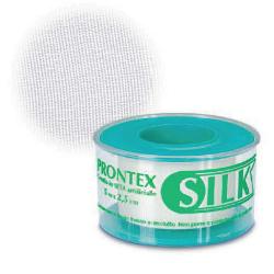 CEROTTO ROCCHETTO PRONTEX SILK SETA 2,5X500 CM - Parafarmacia Mostacciano