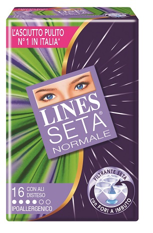 LINES SETA NORMALE CON ALI X 16 - Parafarmacia Mostacciano