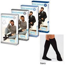 MAN SUPPORT 18 COTONE GAMBALETTO 18 NERO 4 - Parafarmacia Mostacciano