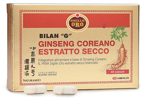 GINSENG BILAN-G 40 CAPSULE - Parafarmacia Mostacciano