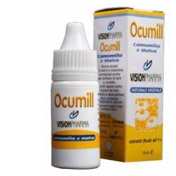 SOLUZIONE LUBRIFICANTE OCUMILL CAMOMILLA MALVA 15 ML - Parafarmacia Mostacciano