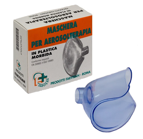 MASCHERA MORBIDA. RICAMBIO PER AEROSOLTERAPIA - Parafarmacia Mostacciano