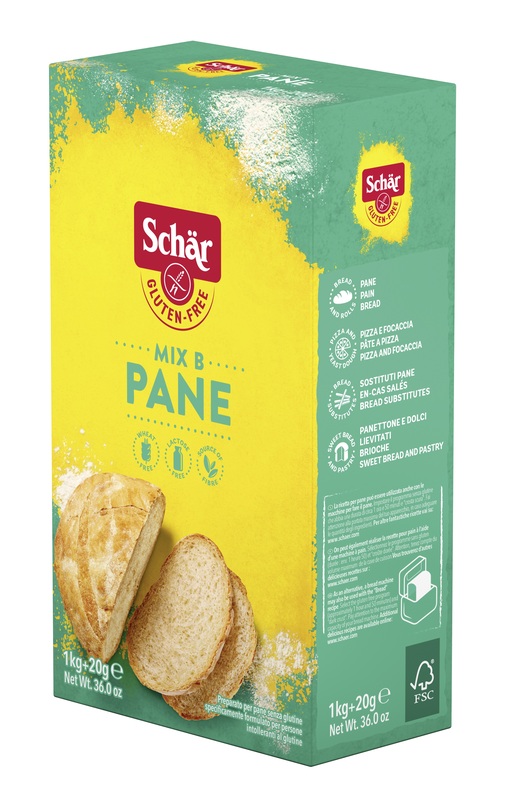 SCHAR MIX B PREPARATO PANE 1 KG - Parafarmacia Mostacciano