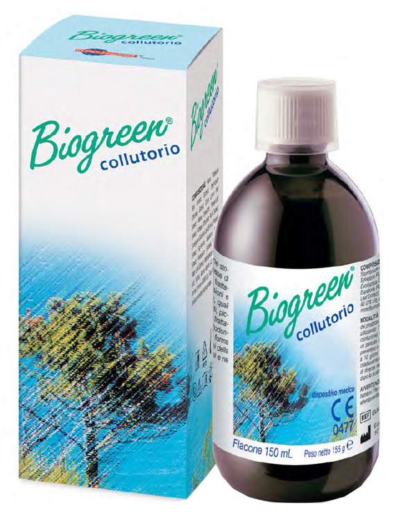 COLLUTORIO BIOGREEN 150 ML - Parafarmacia Mostacciano