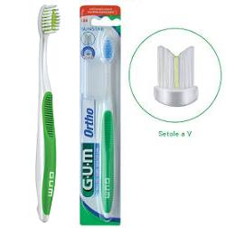 GUM ORTHO SPAZZOLINO ORTODONTICO - Parafarmacia Mostacciano