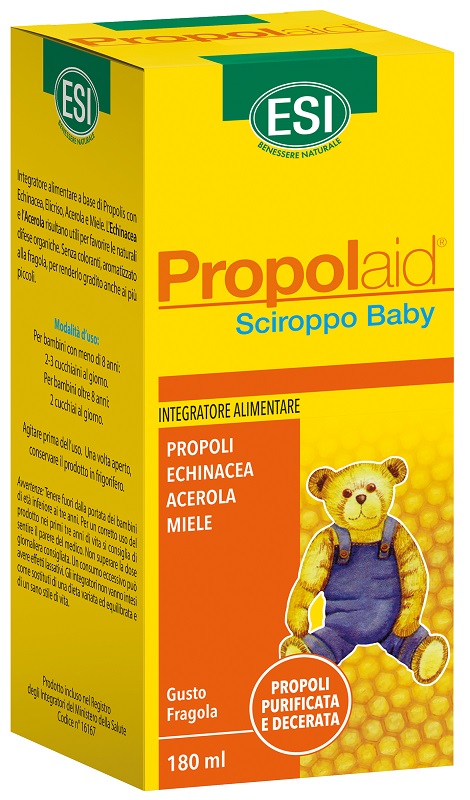 ESI PROPOLAID PROPOLBABY SCIROPPO 180 ML - Parafarmacia Mostacciano