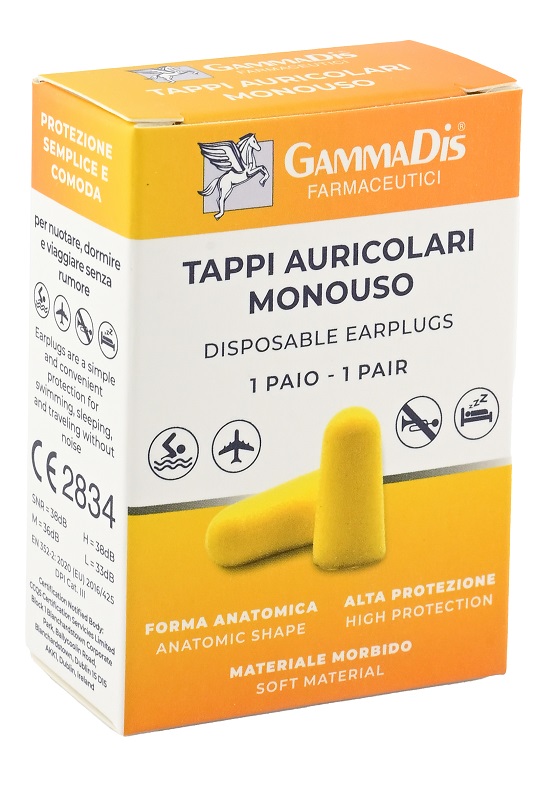 TAPPO AURICOLARE EAR GOMMAPIUMA 2 PEZZI - Parafarmacia Mostacciano