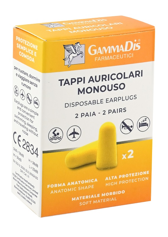 TAPPO AURICOLARE EAR GOMMAPIUMA 4 PEZZI - Parafarmacia Mostacciano