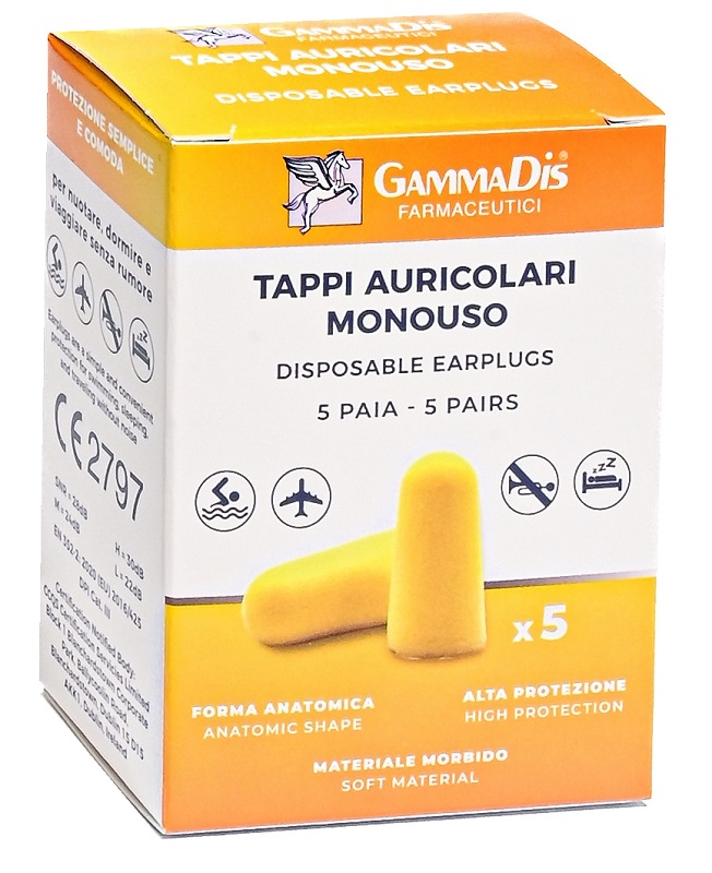 TAPPO AURICOLARE EAR GOMMAPIUMA 10 PEZZI - Parafarmacia Mostacciano