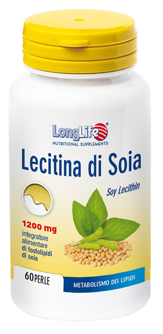 LONGLIFE LECITINA SOIA 60 PERLE - Parafarmacia Mostacciano