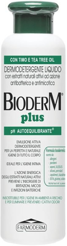 BIODERM PLUS ANTIBATTERICO 500 ML - Parafarmacia Mostacciano