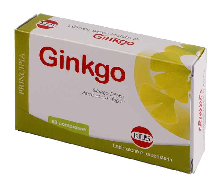 GINKGO BILOBA ESTRATTO SECCO 60 COMPRESSE - Parafarmacia Mostacciano