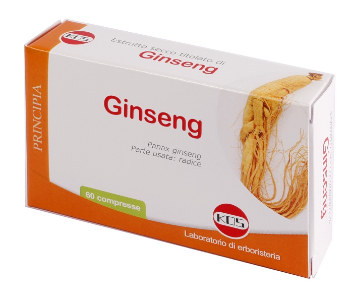 GINSENG ESTRATTO SECCO 60 COMPRESSE - Parafarmacia Mostacciano