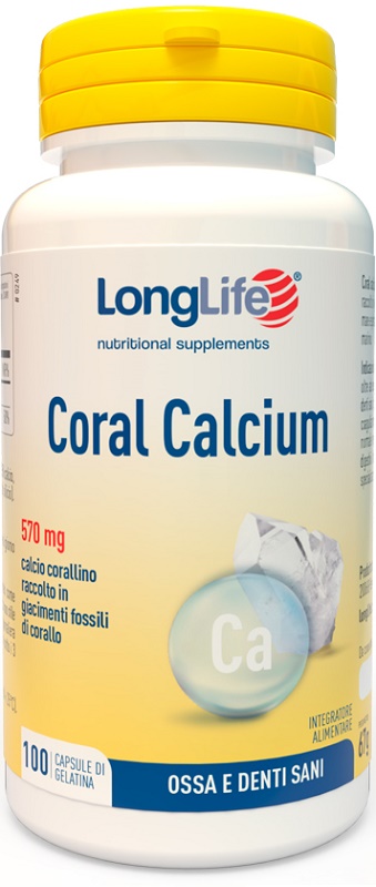 LONGLIFE CORAL CALCIUM 100 CAPSULE - Parafarmacia Mostacciano