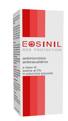 EOSINIL RED PROTECTION LOZIONE A BASE DI EOSINA AL 2% IN SOLUZIONE ACQUOSA 50 ML ANTIMICROBICO ANTIESSUDATIVO - Parafarmacia Mostacciano