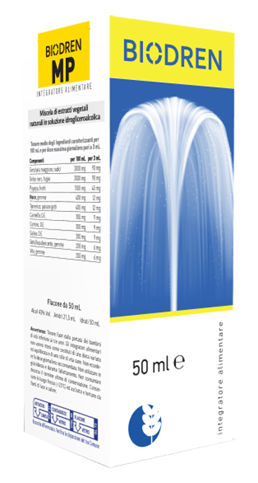 BIODREN M-P 50ML SOL IAL - Parafarmacia Mostacciano