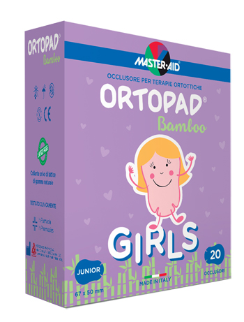 CEROTTO OCULARE PER ORTOTTICA ORTOPAD GIRLS JUNIOR 5X6,7 20 PEZZI - Parafarmacia Mostacciano