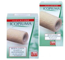 ICOPIUMA BENDA GARZA ELASTICA AUTOFISSANTE CM10X4MT 1 PEZZO - Parafarmacia Mostacciano