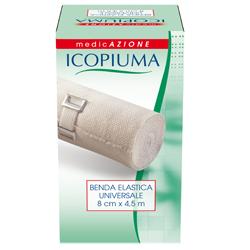 ICOPIUMA BENDA ELASTICA UNIVERSALE 8X450 CM - Parafarmacia Mostacciano