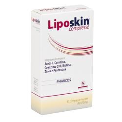 PHARCOS LIPOSKIN 30 COMPRESSE - Parafarmacia Mostacciano