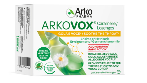 ARKOVOX MENTA/EUCALIPTO 24 CARAMELLE - Parafarmacia Mostacciano