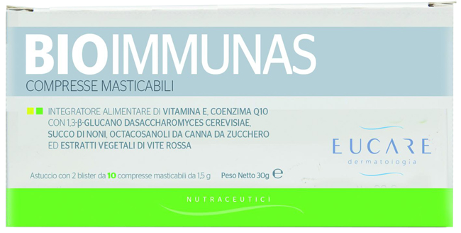 BIOIMMUNAS 20 COMPRESSE - Parafarmacia Mostacciano