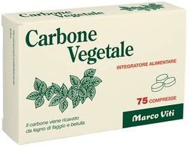 CARBONE VEGETALE 25 COMPRESSE - Parafarmacia Mostacciano