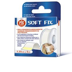 CEROTTO IN ROCCHETTO PIC SOFT FIX TESSUTO NON TESSUTO 2,5X914 CM IN DISPENSER 1 PEZZO - Parafarmacia Mostacciano