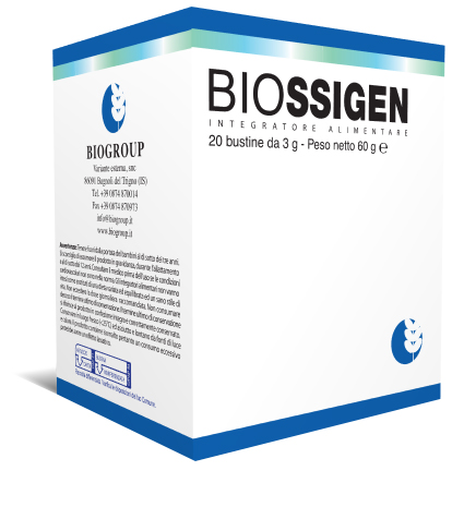 BIOSSIGEN 20 BUSTINE 3 G - Parafarmacia Mostacciano