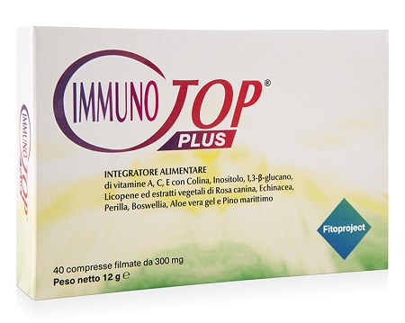 IMMUNOTOP PLUS 40 COMPRESSE - Parafarmacia Mostacciano
