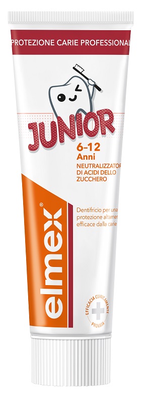 ELMEX JUNIOR DENTIFRICIO 75 ML - Parafarmacia Mostacciano