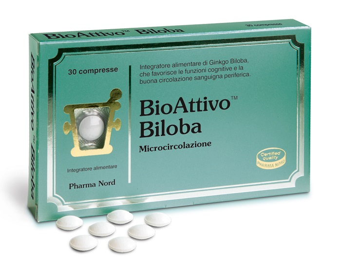 BIOATTIVO BILOBA 30 COMPRESSE - Parafarmacia Mostacciano
