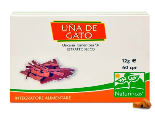 UNA DE GATO ESTRATTO SECCO 60 COMPRESSE - Parafarmacia Mostacciano