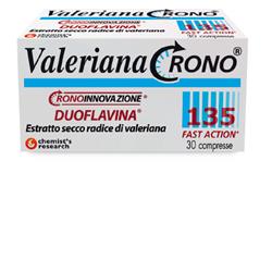 VALERIANA CRONO 135 CON DUOFLAVINA FAST ACTION 30 COMPRESSE - Parafarmacia Mostacciano