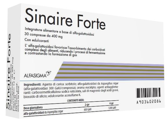 SINAIRE FORTE 30 COMPRESSE - Parafarmacia Mostacciano