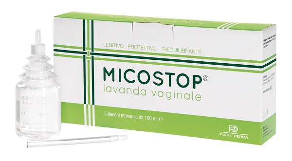 LAVANDA VAGINALE MICOSTOP 5X100ML - Parafarmacia Mostacciano