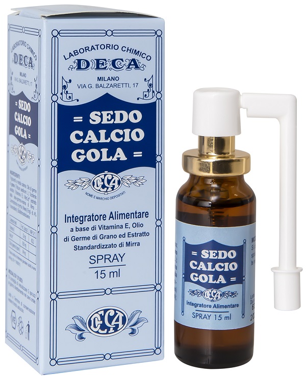 SEDO CALCIO GOLA SPRAY 15 ML - Parafarmacia Mostacciano