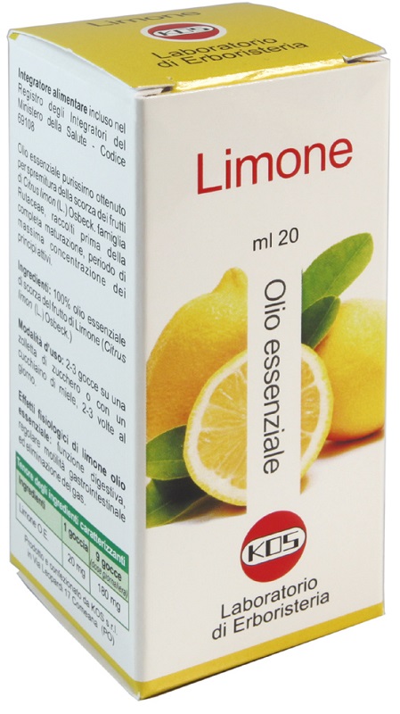 LIMONE OLIO ESSENZIALE 20 ML - Parafarmacia Mostacciano