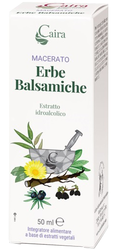 CAIRA MACERATO ERBE BALSAMICHE ESTRATTO IDROALCOLICO GOCCE 50 ML - Parafarmacia Mostacciano