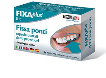 CEMENTO PROVVISORIO PER PONTI FIXAPLUS KIT 1 PEZZO - Parafarmacia Mostacciano